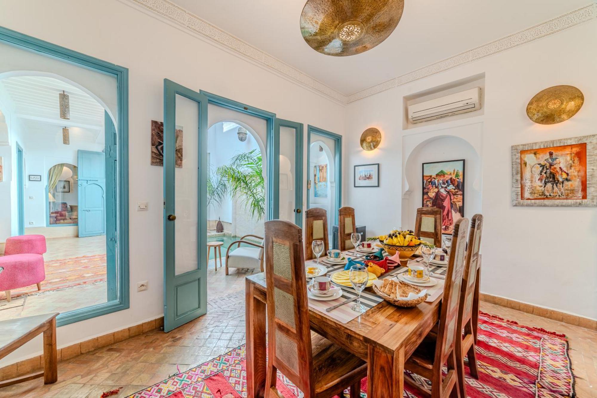 Riad Ayla Avec Piscine Privee Marrákes Kültér fotó